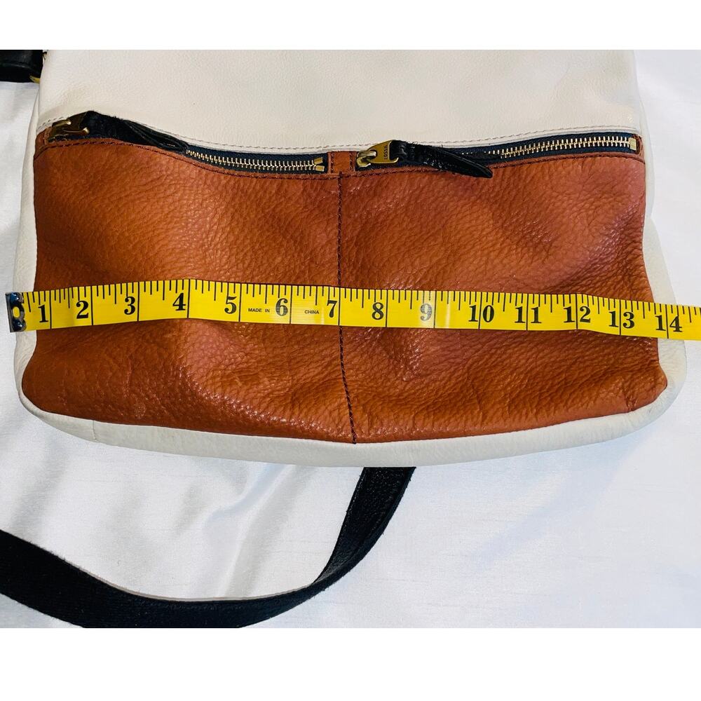 Fossil Erin Colorblock Foldover Tote - Crossbody … - image 8